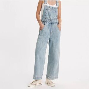 Levi's Women's Drawstring Apron Overalls